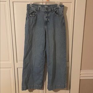 a.n.a High-Rise Blue Denim Jeans